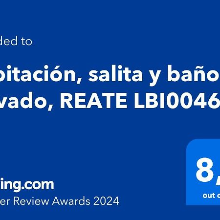 Habitacion, Salita Y Bano Privado, Reate Lbi00466 Bilbao Zewnętrze zdjęcie